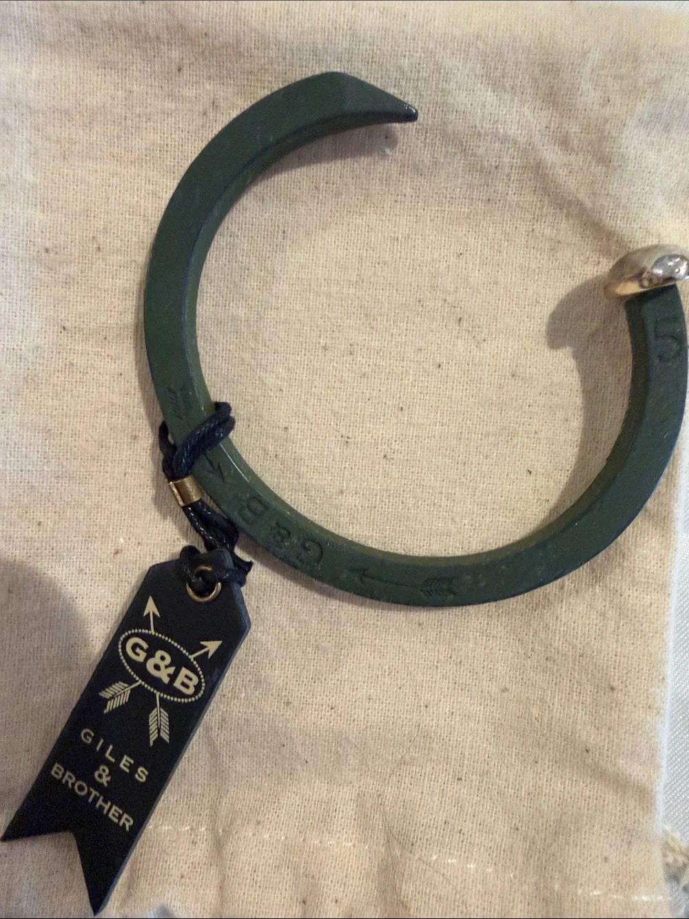Giles and brother bracelet NWT